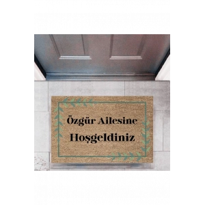 Kapı Önü Paspası Dekoratif Dijital Baskı Kişiye Özel P-2313