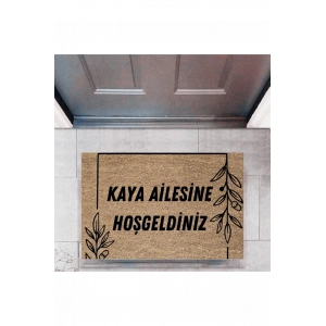 Kapı Önü Paspası Dekoratif Dijital Baskı Kişiye Özel P-2320