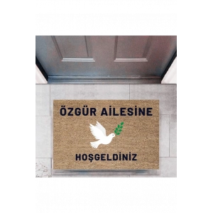 Kapı Önü Paspası Dekoratif Dijital Baskı Kişiye Özel P-2448