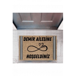 Kapı Önü Paspası Dekoratif Dijital Baskı Kişiye Özel P-2501