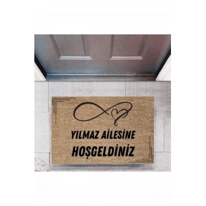 Kapı Önü Paspası Dekoratif Dijital Baskı Kişiye Özel P-2503