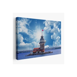 Kız Kulesi Manzarası Duvar Tablosu-6515