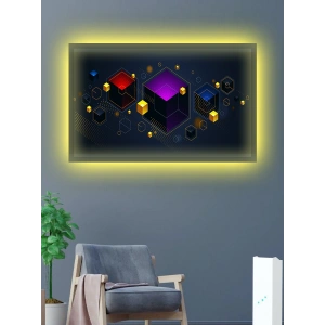 Led Işıklı 3d Dekoratif (hediyelik kanvas tablo)