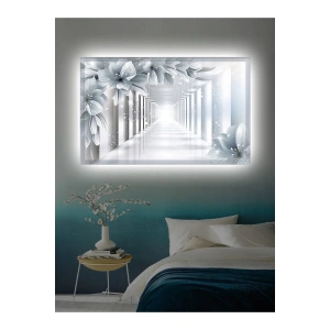 Led Işıklı 3d Dekoratif Hediyelik Kanvas Tablo