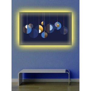 Led Işıklı 3d Dekoratif Kanvas Tablo