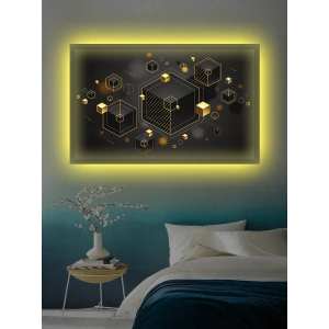 Led Işıklı Dekoratif Hediyelik Kanvas Tablo