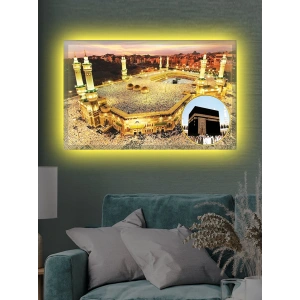 Led Işıklı kâbei muazzama Tablo