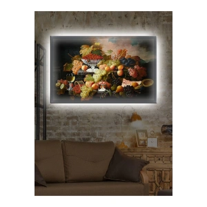 Led Işıklı Meyve Sanatsal Tablo