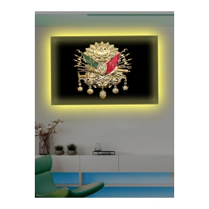 Led Işıklı Osmanlı Amblemi