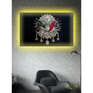 Led Işıklı Osmanlı Amblemi (tuğra)