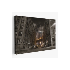 Manhattan Sokak Manzara Tablosu-6517