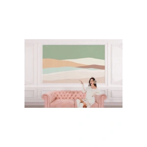 Minimalist Soyut Boho Modern Duvar Kağıdı-5541