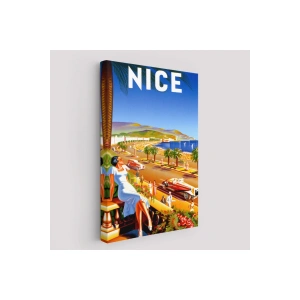 Nice Sahil Yolu Duvar Tablosu-6440