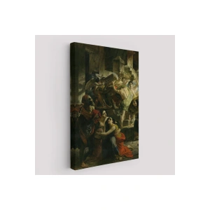Pompeiinin Son Günü Karl Pavlovich Bryullov Kanvas Tablo-6362