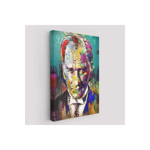 Renkli Mustafa Kemal Atatürk Tablosu-6327