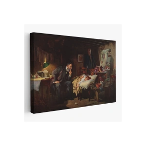 The Doctor Tablosu - Joseph Tomanek, Luke Fildes-6639