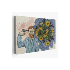 Vincent van Gogh Gerçeküstü İntahar Tablosu-6659