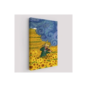 Vincent van Gogh Temalı  İllüstrasyon Tablosu-6361
