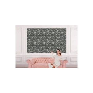 Yaprak Desenli İskandinav Duvar Kağıdı-5556