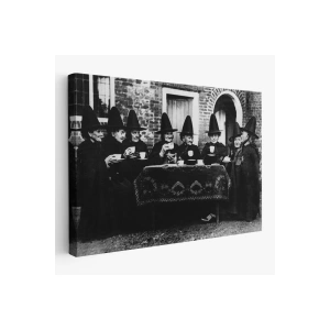 Yaşlı Cadıların Çay Partisi Tablosu -6577