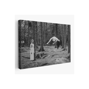 Yerden Yükselen Büyücü Kadın Tablosu-6575