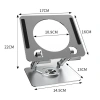 360 Derece Dönebilen Yükseltilmiş Masaüstü Ayarlanabilir Metal Tablet Standı