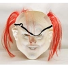Kızıl Saçlı Joker Palyaço Maskesi