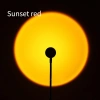 Taşınabilir USB Sunset Gün Batımı Ambiyans Işığı Lamba