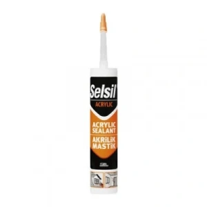 Beyaz Akrilik Mastik - Silikonize Akrilik - 500 gr
