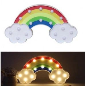Led Işıklı Gökkuşağı Gece Lambası