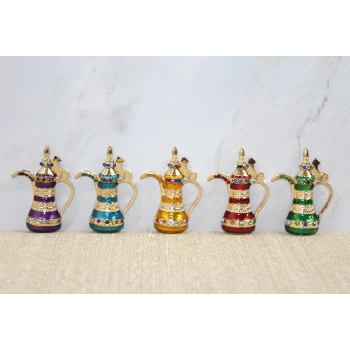 Swarovski Taşlı Minik Figür - Mini İbrik