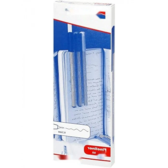 0.3 mm Uçlu 10lu Fineliner Seti, Çelik Mavisi