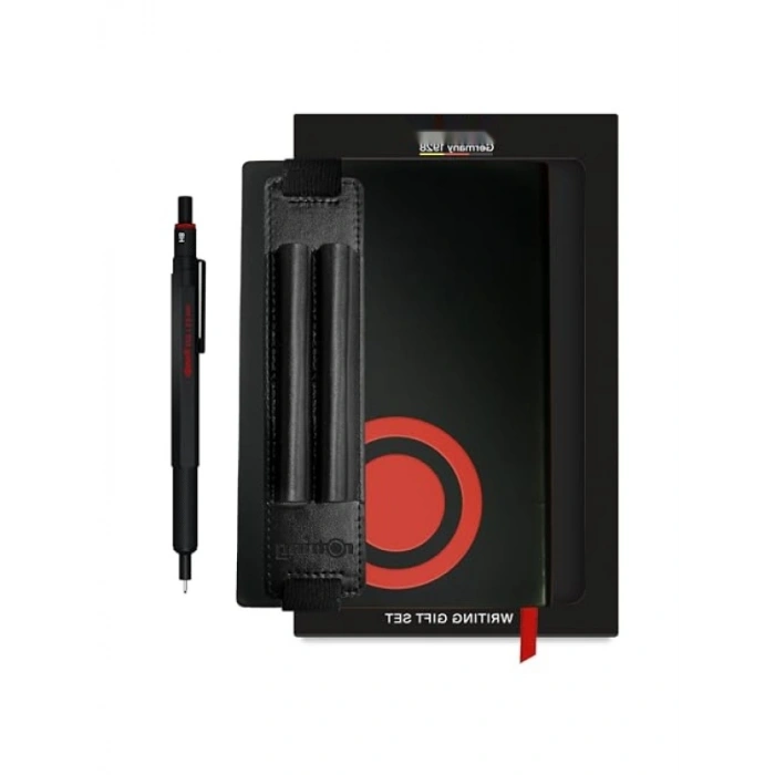 0,5 mm Siyah Versatil Kalem Seti - 600 Adet Hediye Defter ve Kılıf ile