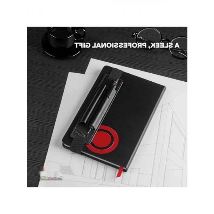 0,5 mm Siyah Versatil Kalem Seti - 600 Adet Hediye Defter ve Kılıf ile