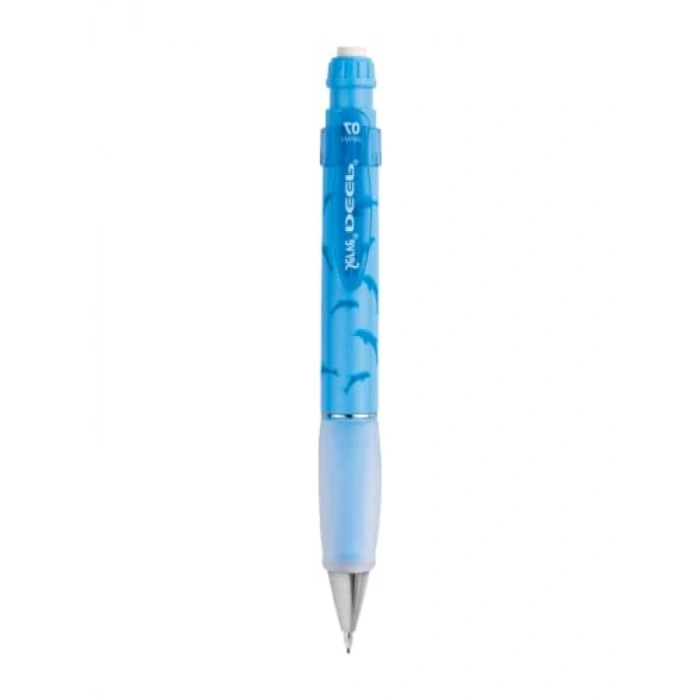 0.7 mm Mekanik Kurşun Kalem, Gök Mavi Yunus Desenli