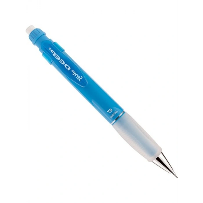 0.7mm Kalın Mekanik Kurşun Kalem - Fos Mavi