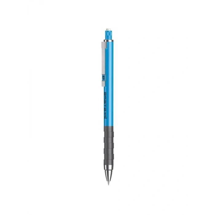 0.7mm Uçlu Mekanik Kalem Fosforlu Mavi