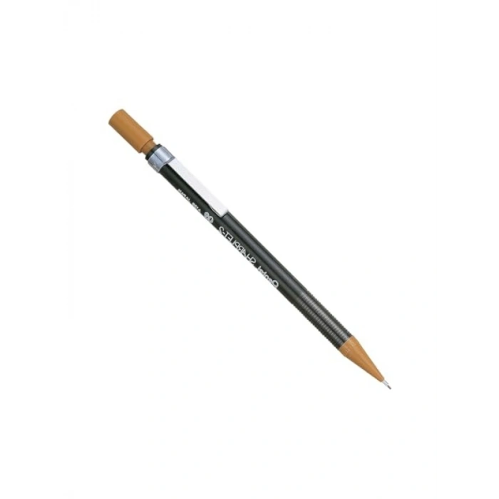 0.9mm Uç Kalınlığına Sahip Mekanik Kurşun Kalem - Siyah/Kahve
