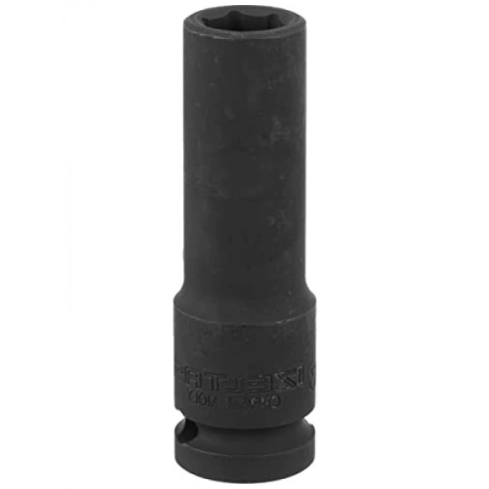 1/2 Altı Köşe Havalı Derin Lokma Anahtar - Siyah, 13 mm