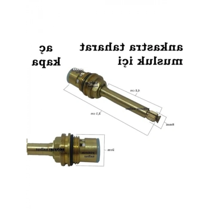 1/2 Salmastra Uzun Milli Aç-Kapa - 8.50 cm
