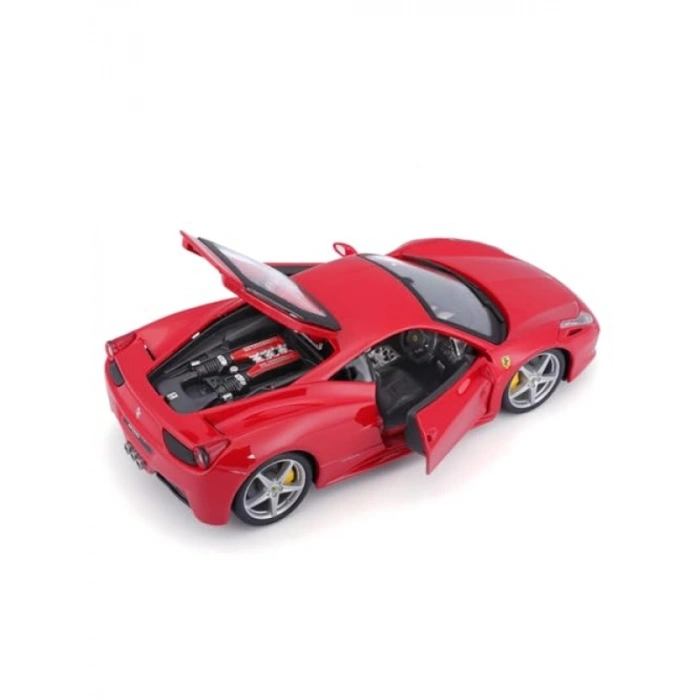 1:24 Ölçekli Ferrari 458 Italia Model Araba