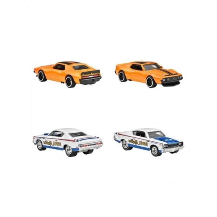 1:64 Ölçekli Araç Modeli - 71 AMC Javelin & AMC Rebel Machine İkili Paket