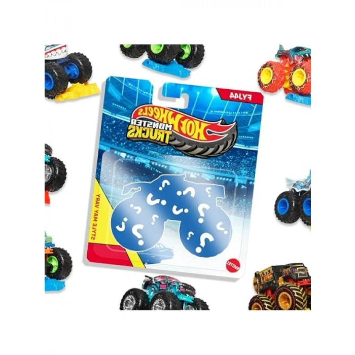 1:64 Ölçekli Monster Truck Araçları - Koleksiyon Seti