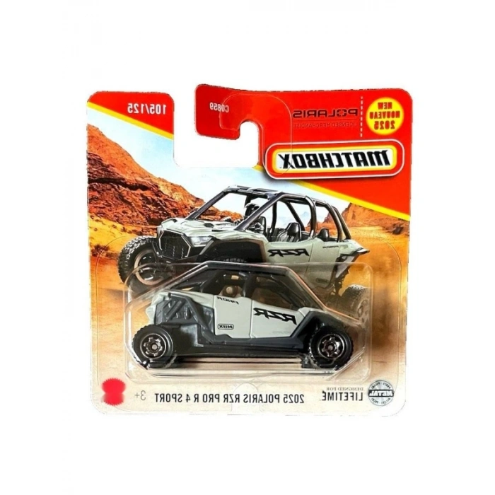 1:64 Ölçekli Polaris RZR Pro R 4 Sport Araç Modeli
