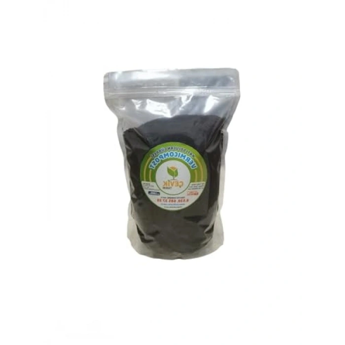 1 KG Katı Solucan Gübresi - Doğal ve Organik