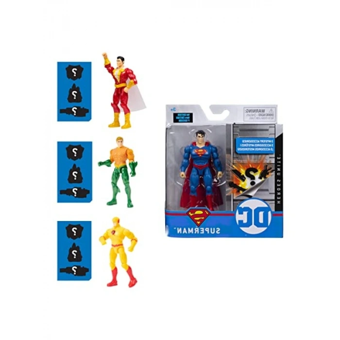 10 cm Detaylı Aksiyon Figürü, 3 Gizem Aksesuarlı