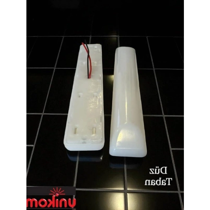 10lu Paket 20cm, Düz Taban LED Aydınlatma Modülü, Gün Işığı 3000K