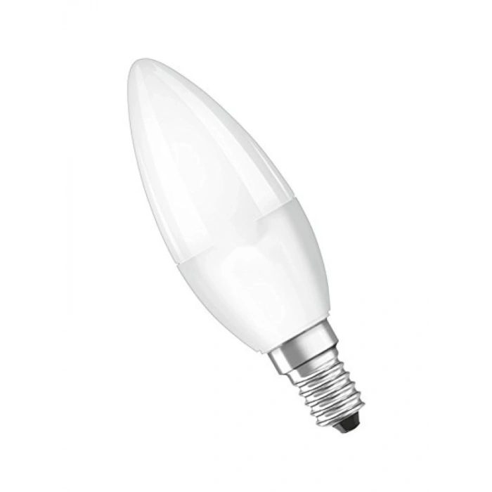 10lu Paket Beyaz Işık Led Mum Ampul (E14, 5W)