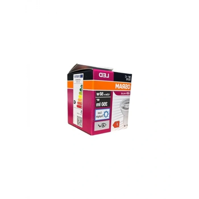 10lu Paket LED Ampul - 4.5W, 6500K Soğuk Beyaz Işık