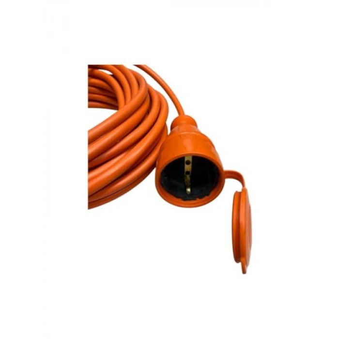 10 Metre Uzatma Kablosu | 3x1.5mm² Su Geçirmez Priz
